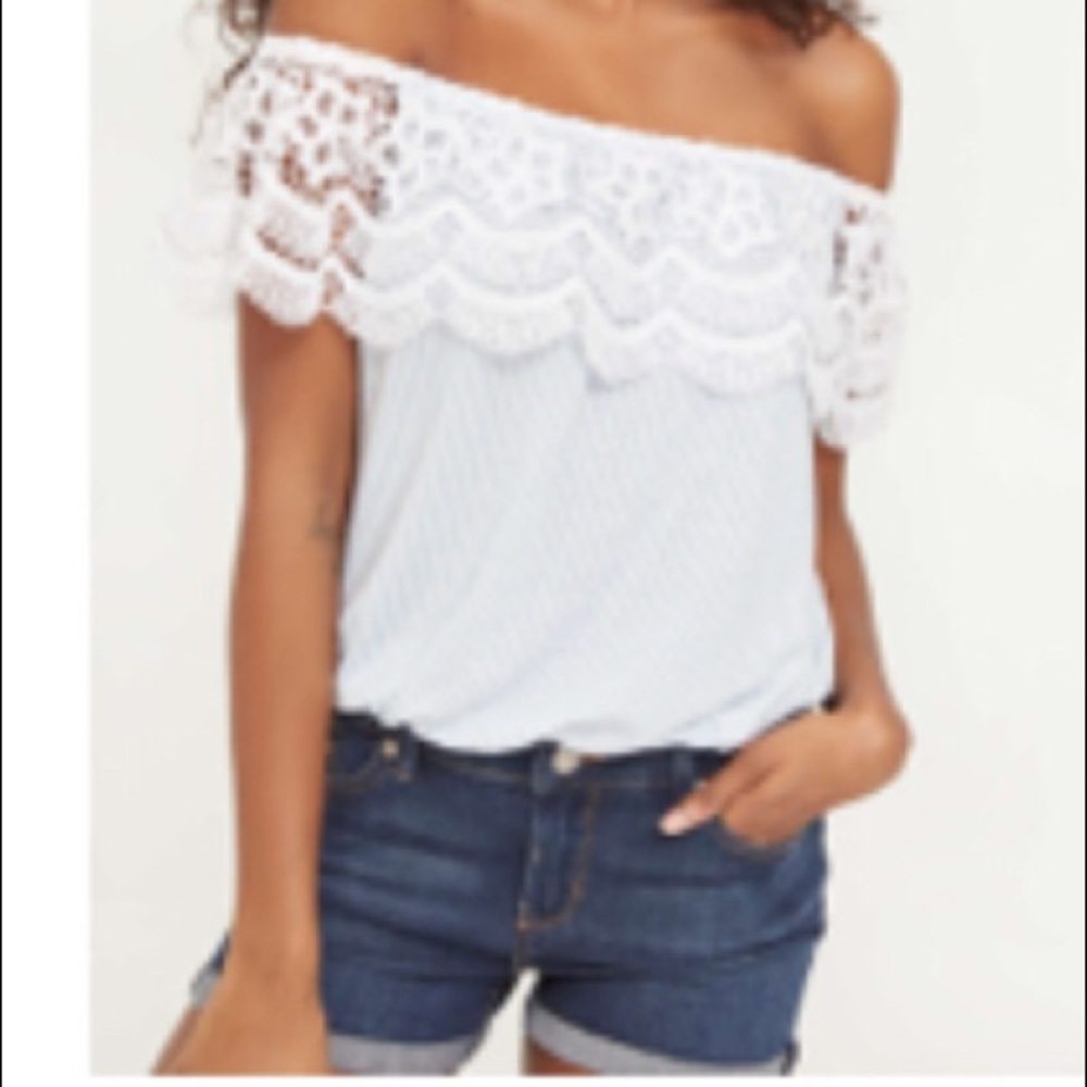 Off the shoulder top